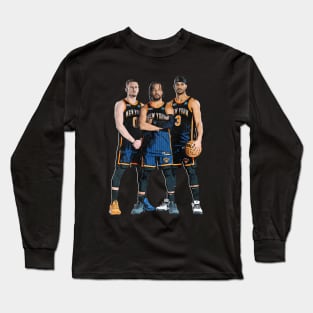 KNICKS TRIO - comics style Long Sleeve T-Shirt